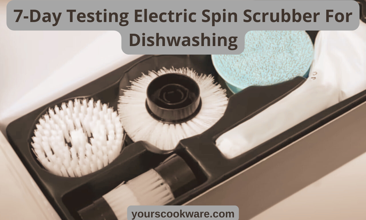 Electric Spin Scrubber For Dishwashing